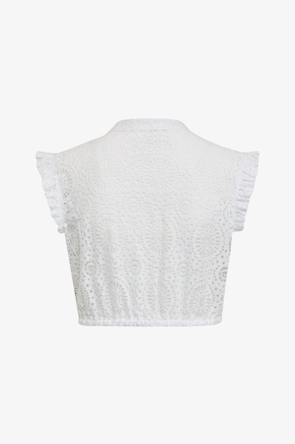 Kinga Mathe Dirndlbluse Emma In Weiß