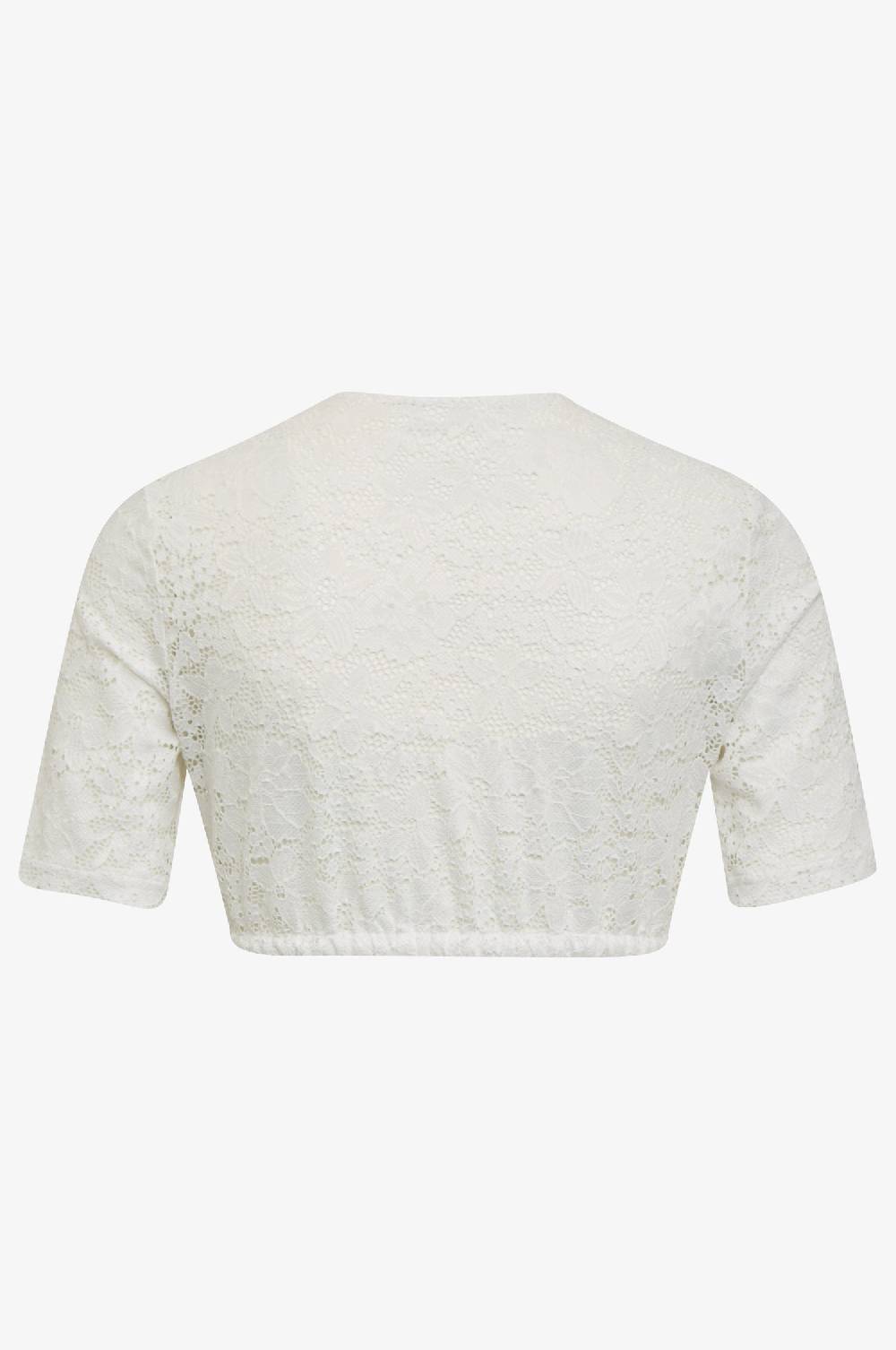 Kinga Mathe Dirndlbluse Frieda In Weiß