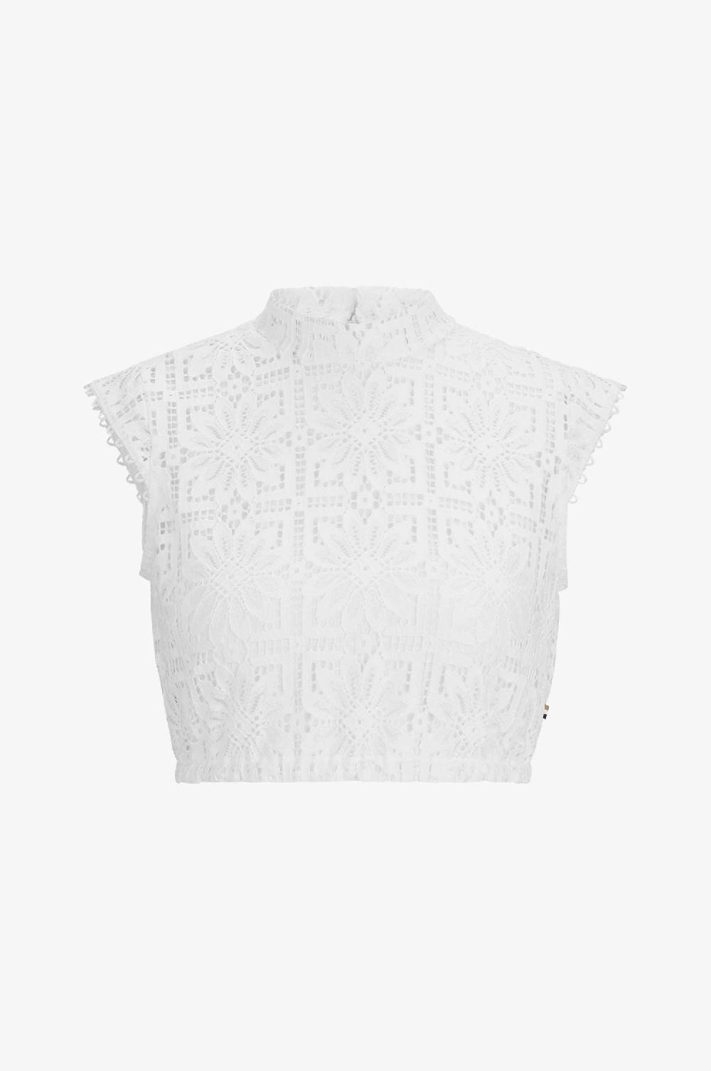 Kinga Mathe Dirndlbluse Heidi BOSS in weiß