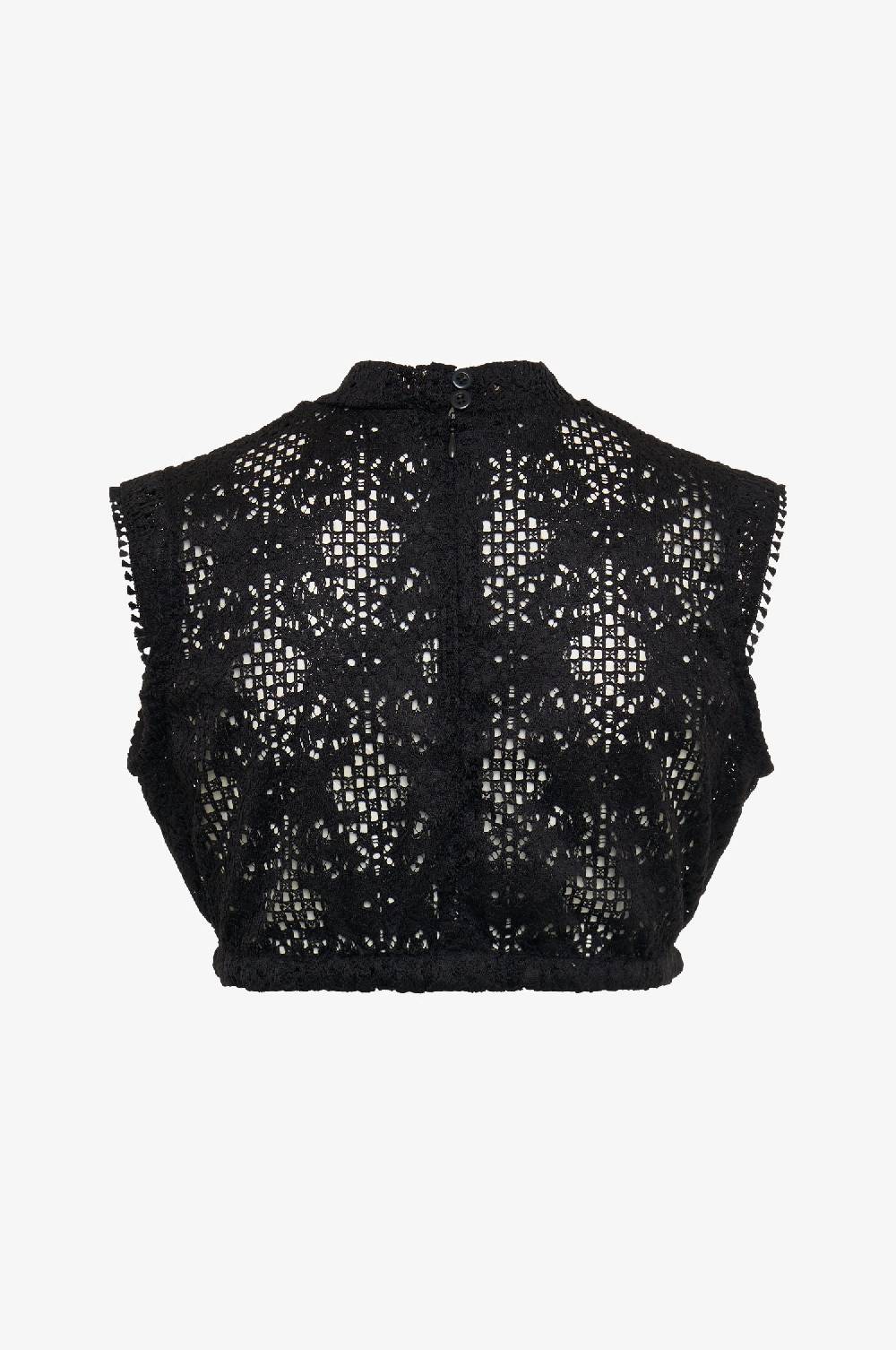 Kinga Mathe Dirndlbluse Heidi In Schwarz