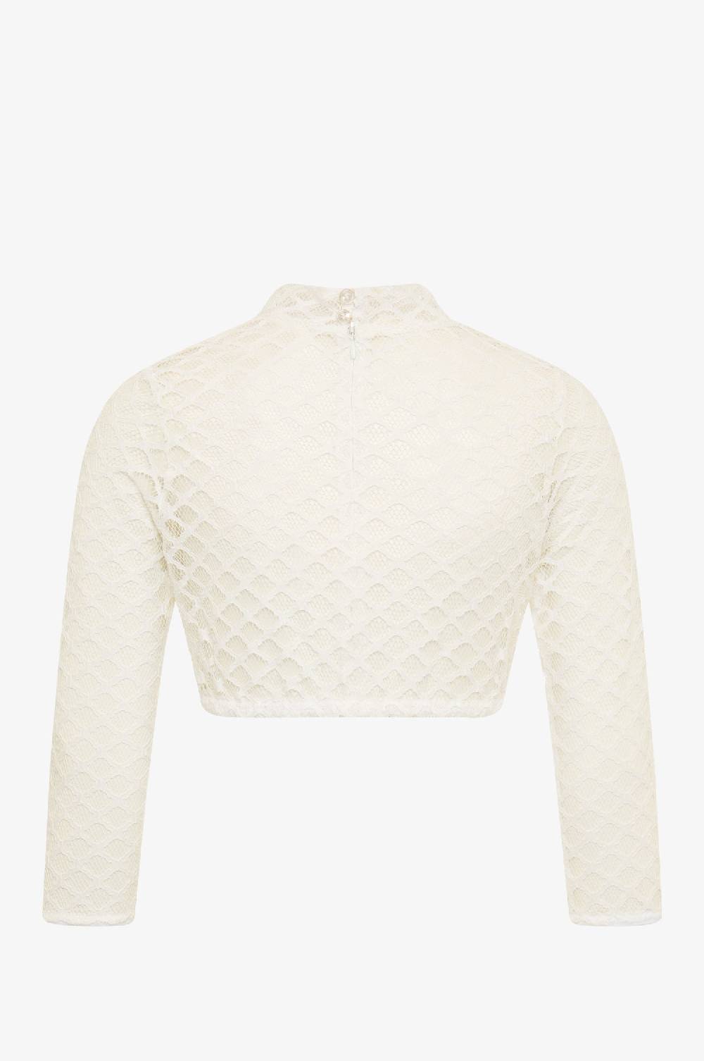 Kinga Mathe Dirndlbluse Inga In Weiß