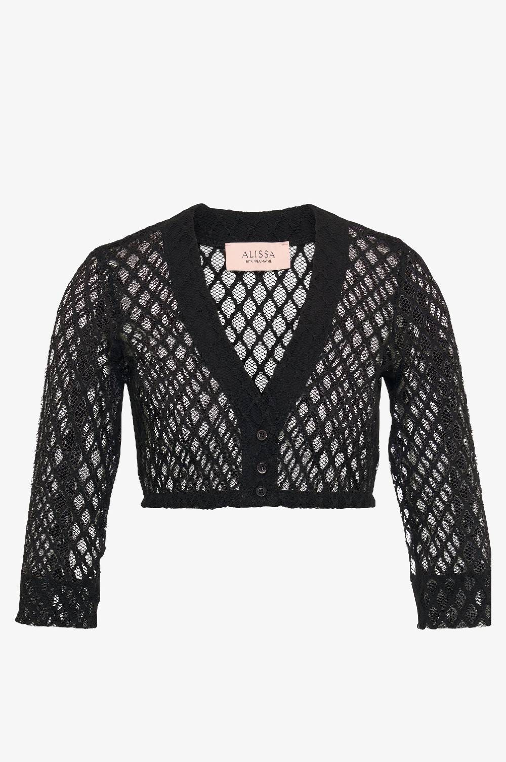 Kinga Mathe Dirndlbluse Lee in Schwarz