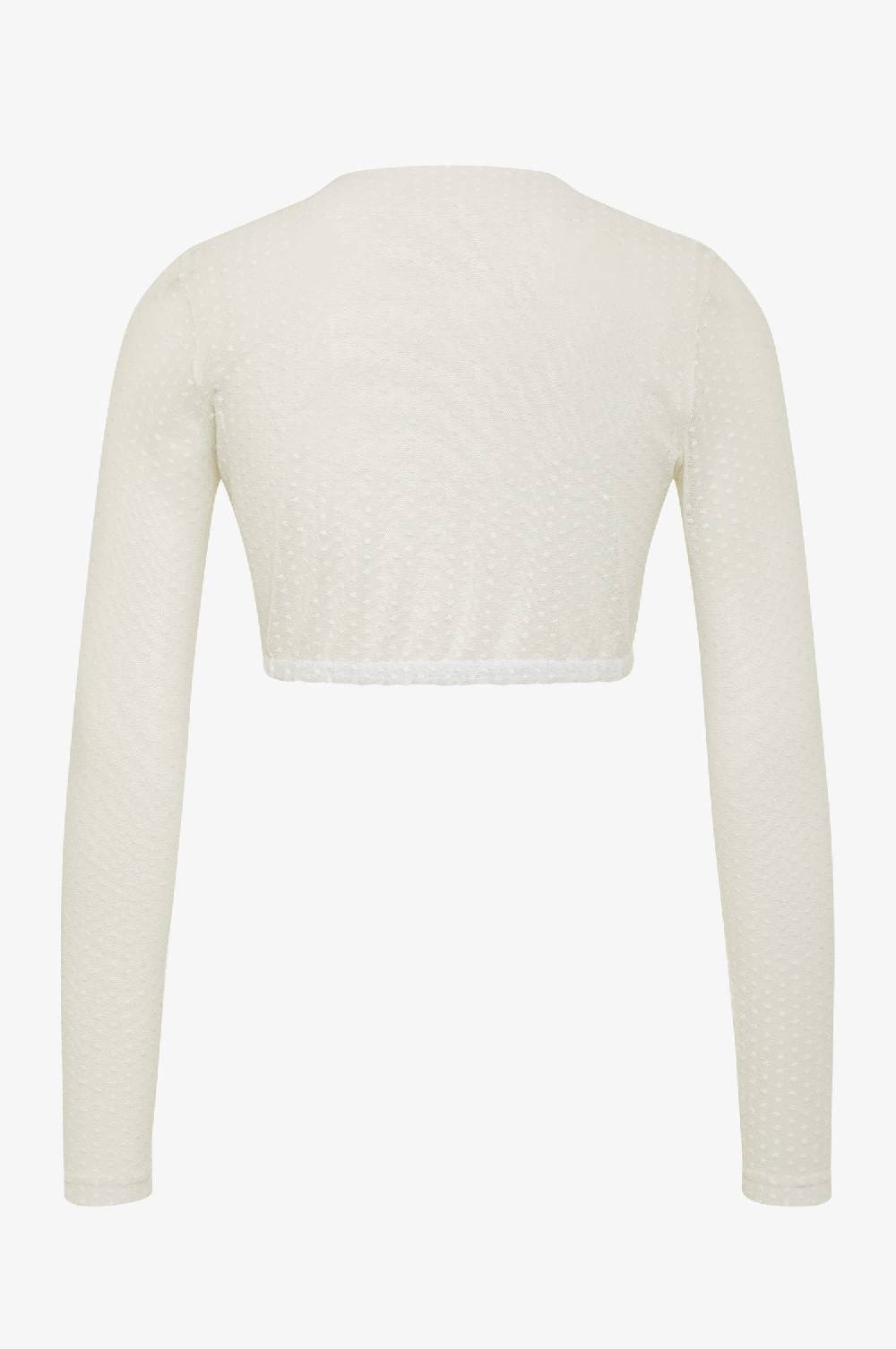 Kinga Mathe Dirndlbluse Lee In Weiß