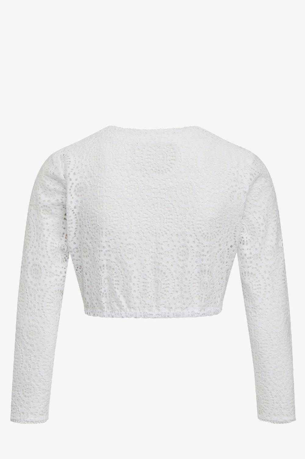 Kinga Mathe Dirndlbluse Samantha In Weiß