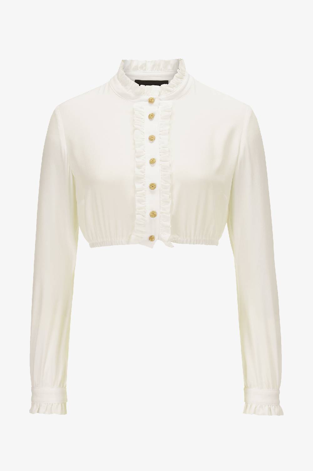 Kinga Mathe Dirndlbluse Turin in Cremeweiß