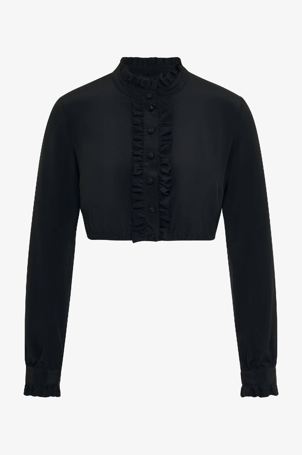 Kinga Mathe Dirndlbluse Turin in Schwarz