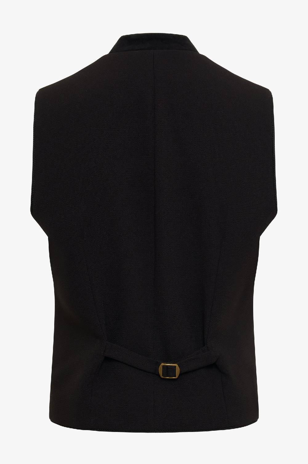 Kinga Mathe Gilet Henry In Schwarz