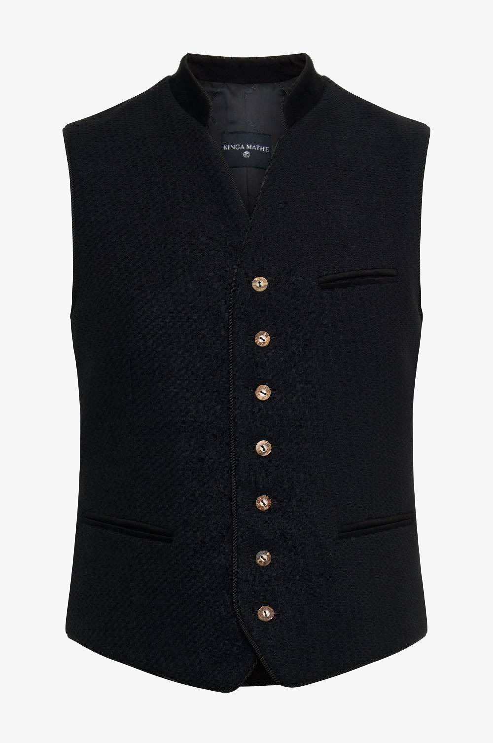 Kinga Mathe Gilet Henry in Schwarz