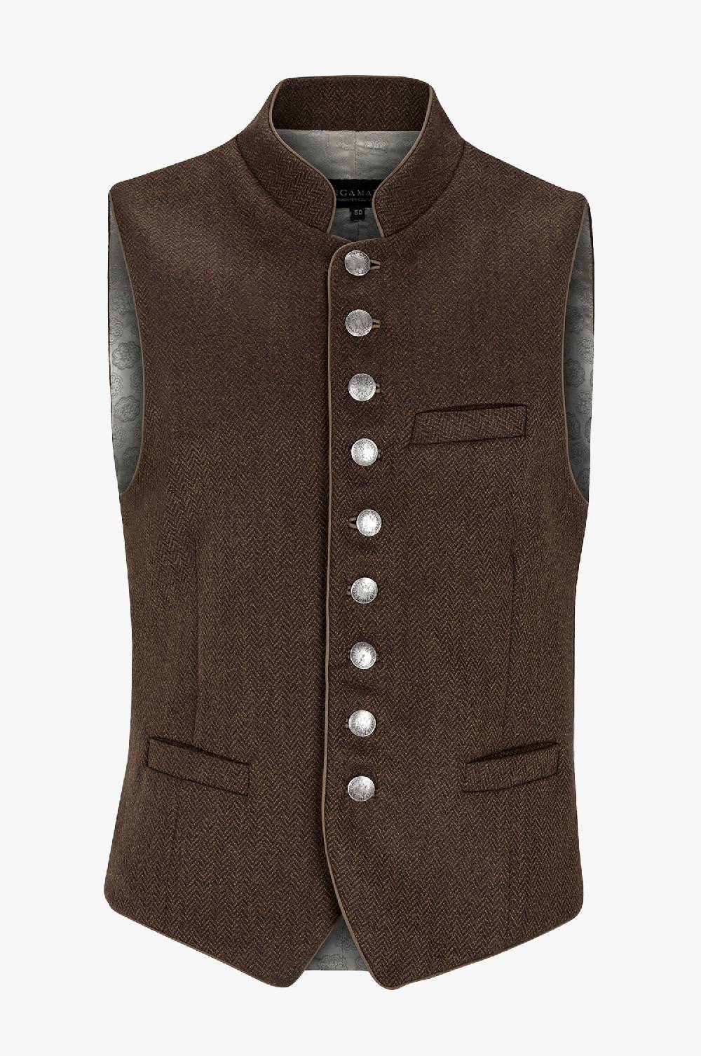 Kinga Mathe Gilet Nick aus Schurwolle in Bordeaux