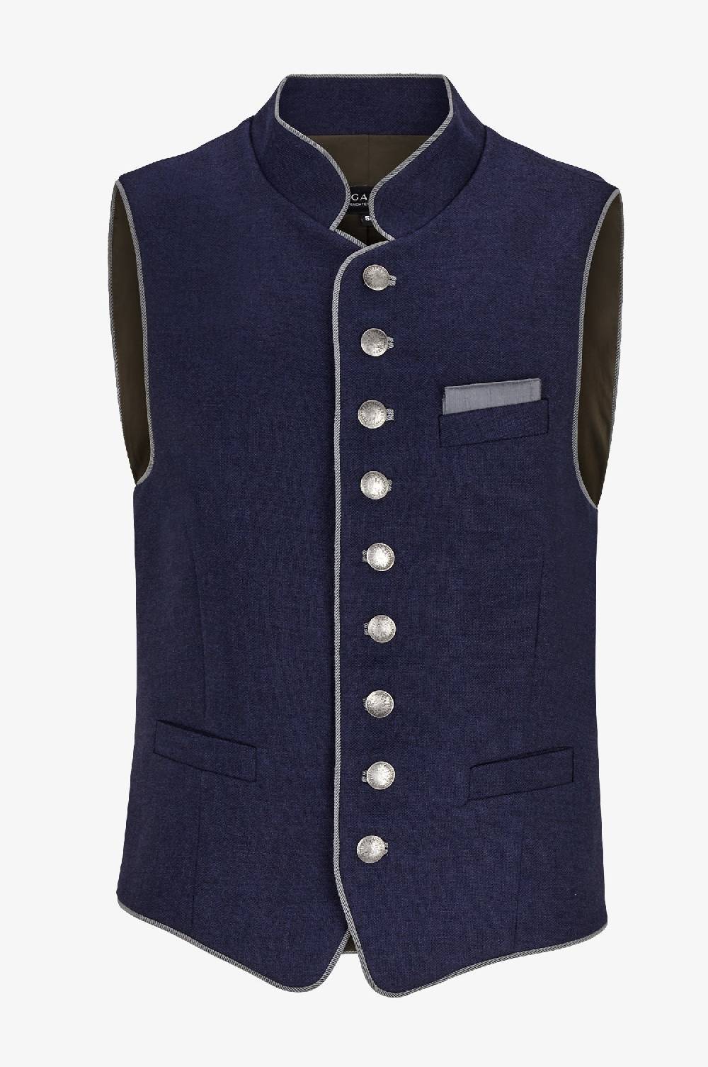 Kinga Mathe Gilet Nick aus Wolle in Marine