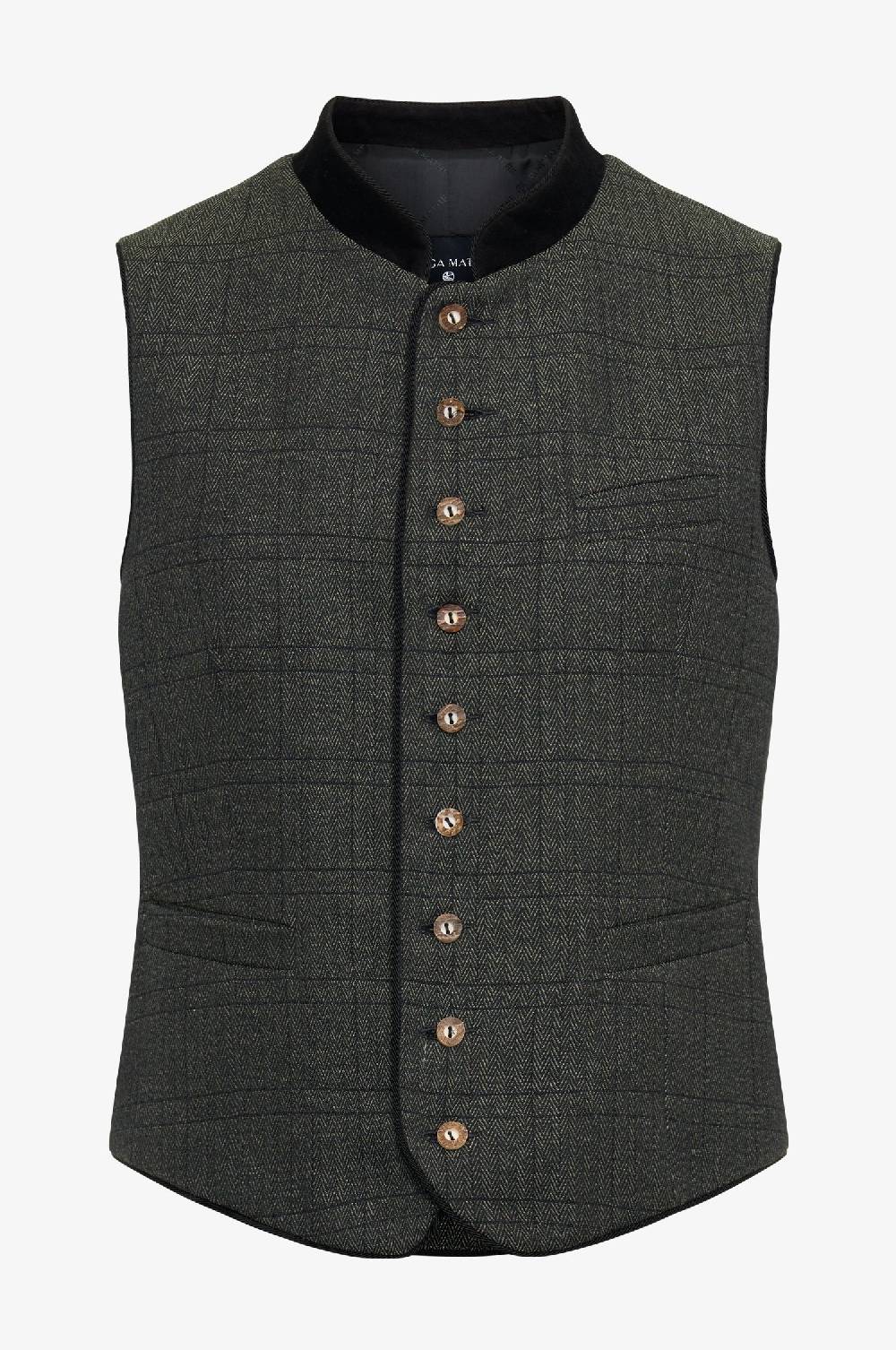 Kinga Mathe Gilet Nick in Olive