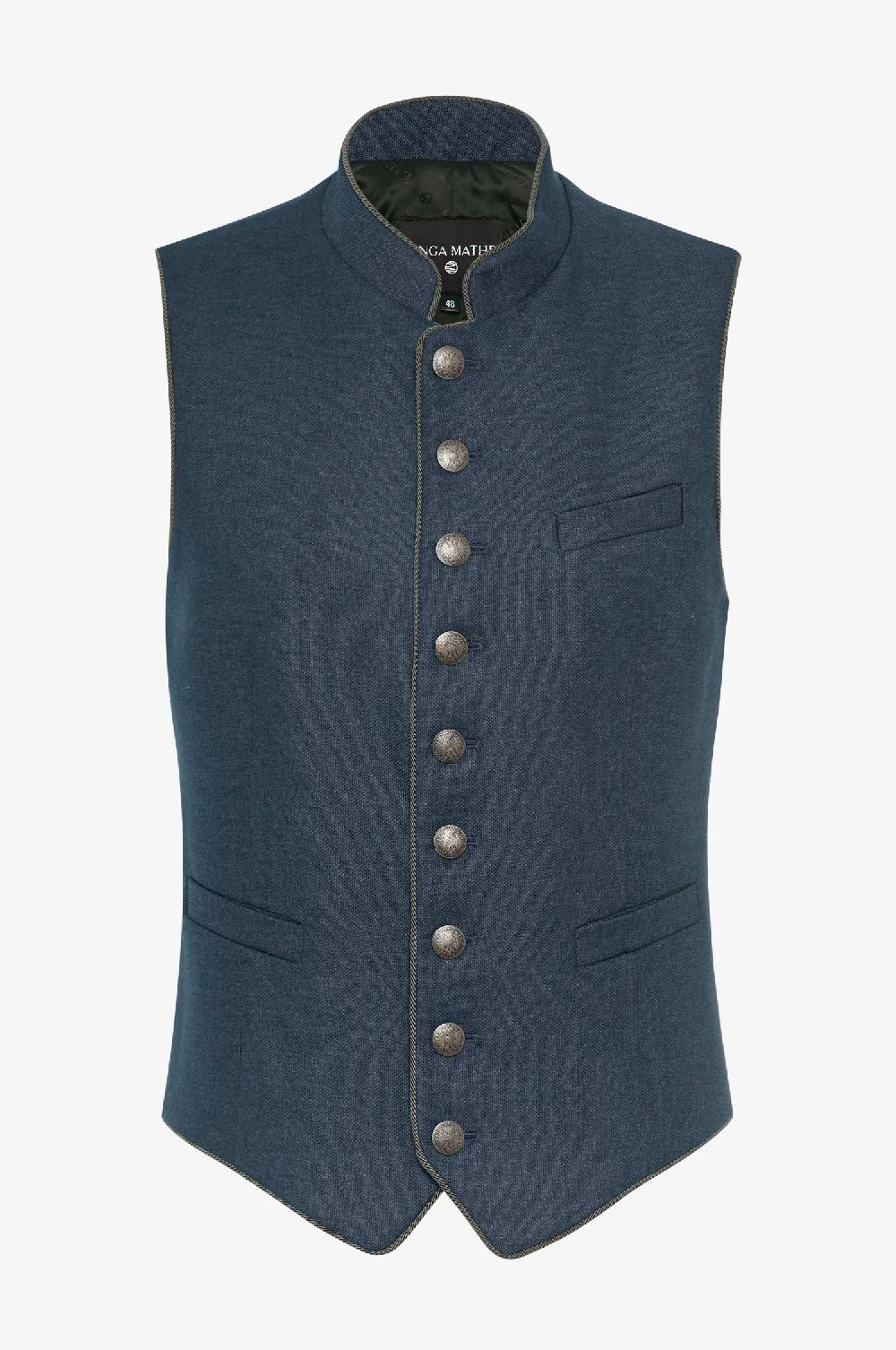 Kinga Mathe Gilet Nick in Stahlblau