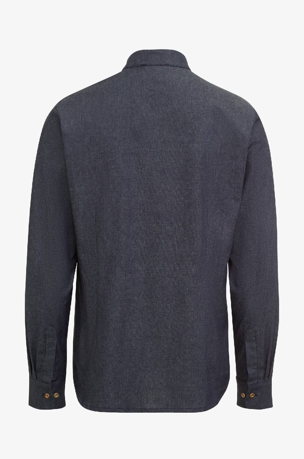 Kinga Mathe Hemd Leo Mit Hornknöpfen In Jeans