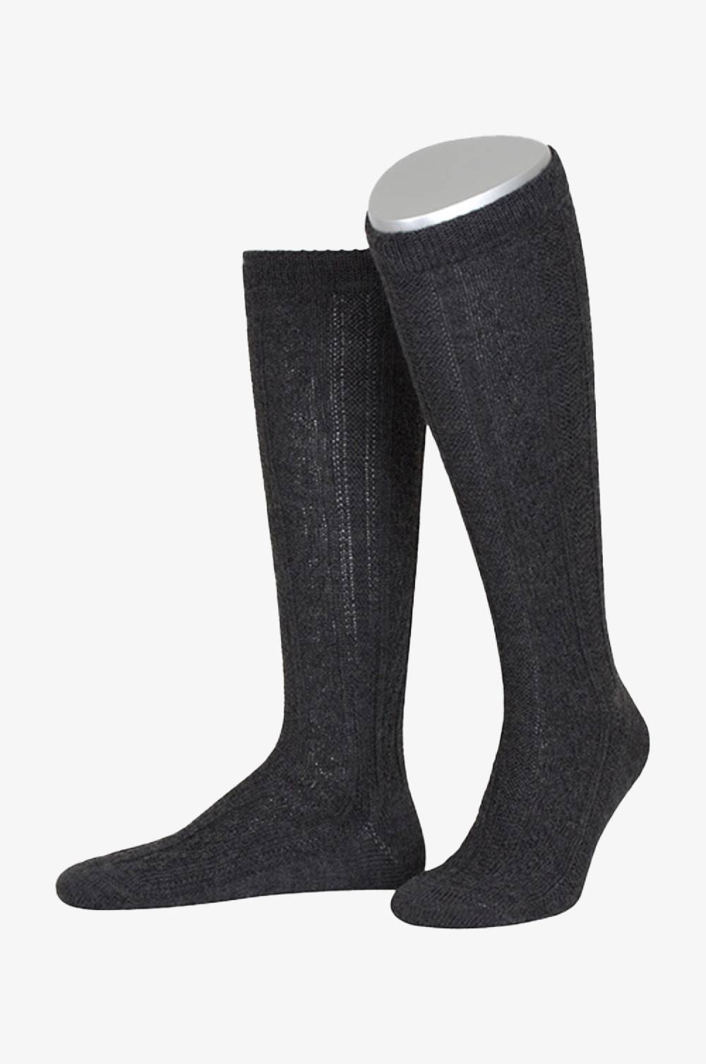 Kinga Mathe Herren Kniestrümpfe in Anthrazit
