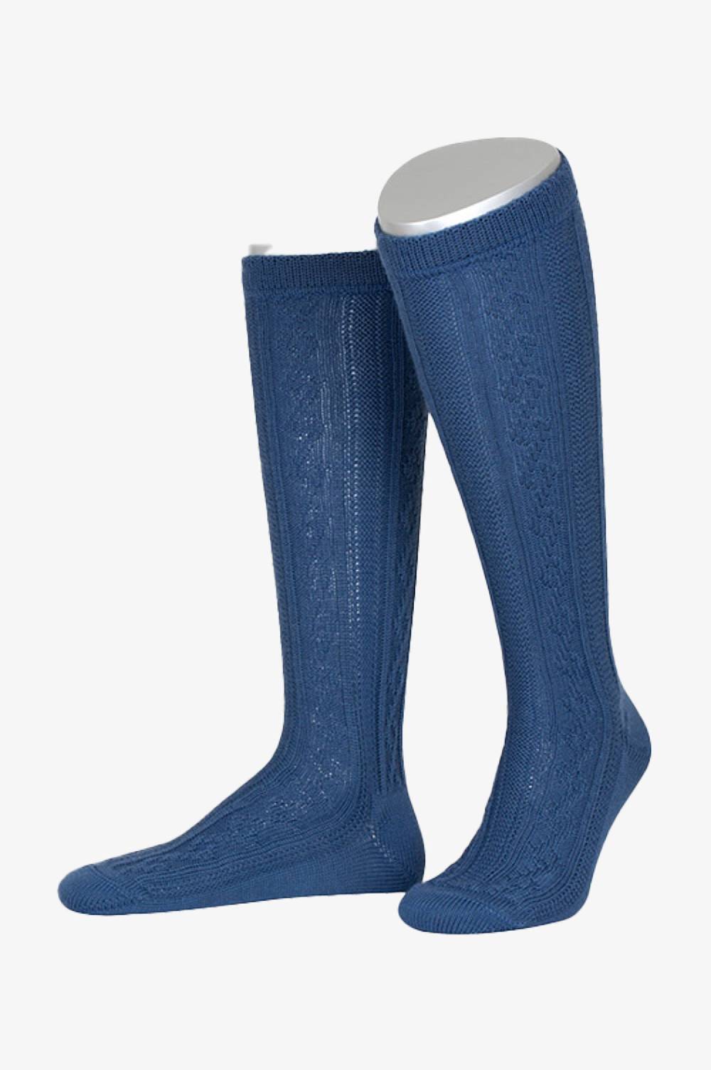 Kinga Mathe Herren Kniestrümpfe in Blau
