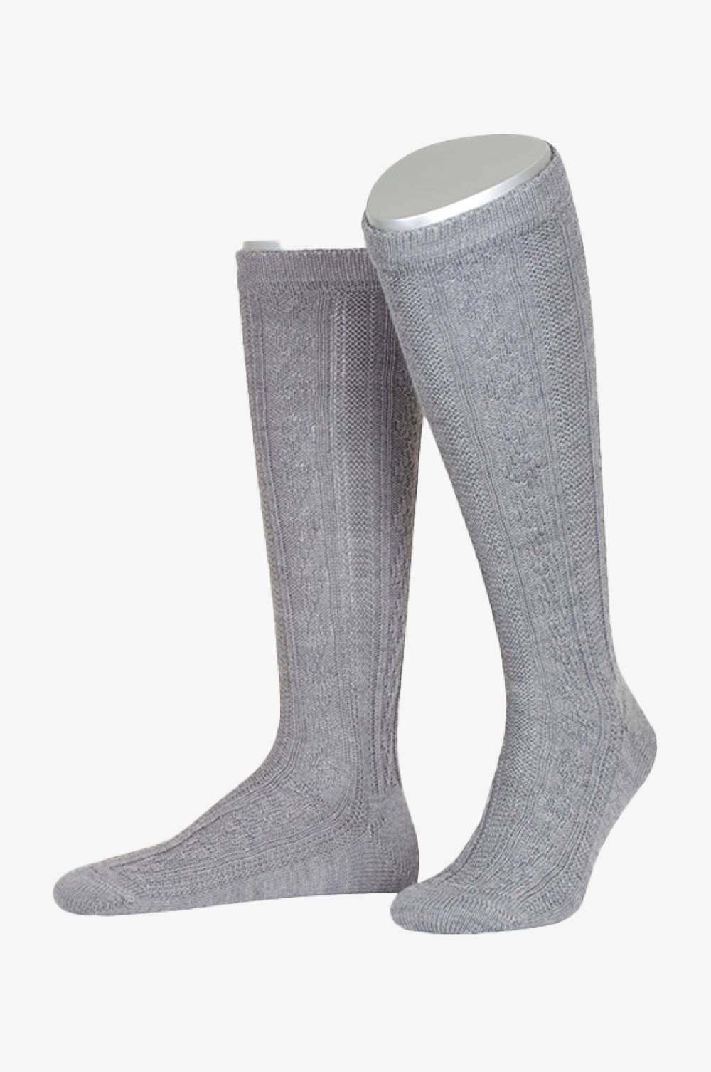 Kinga Mathe Herren Kniestrümpfe in Grau