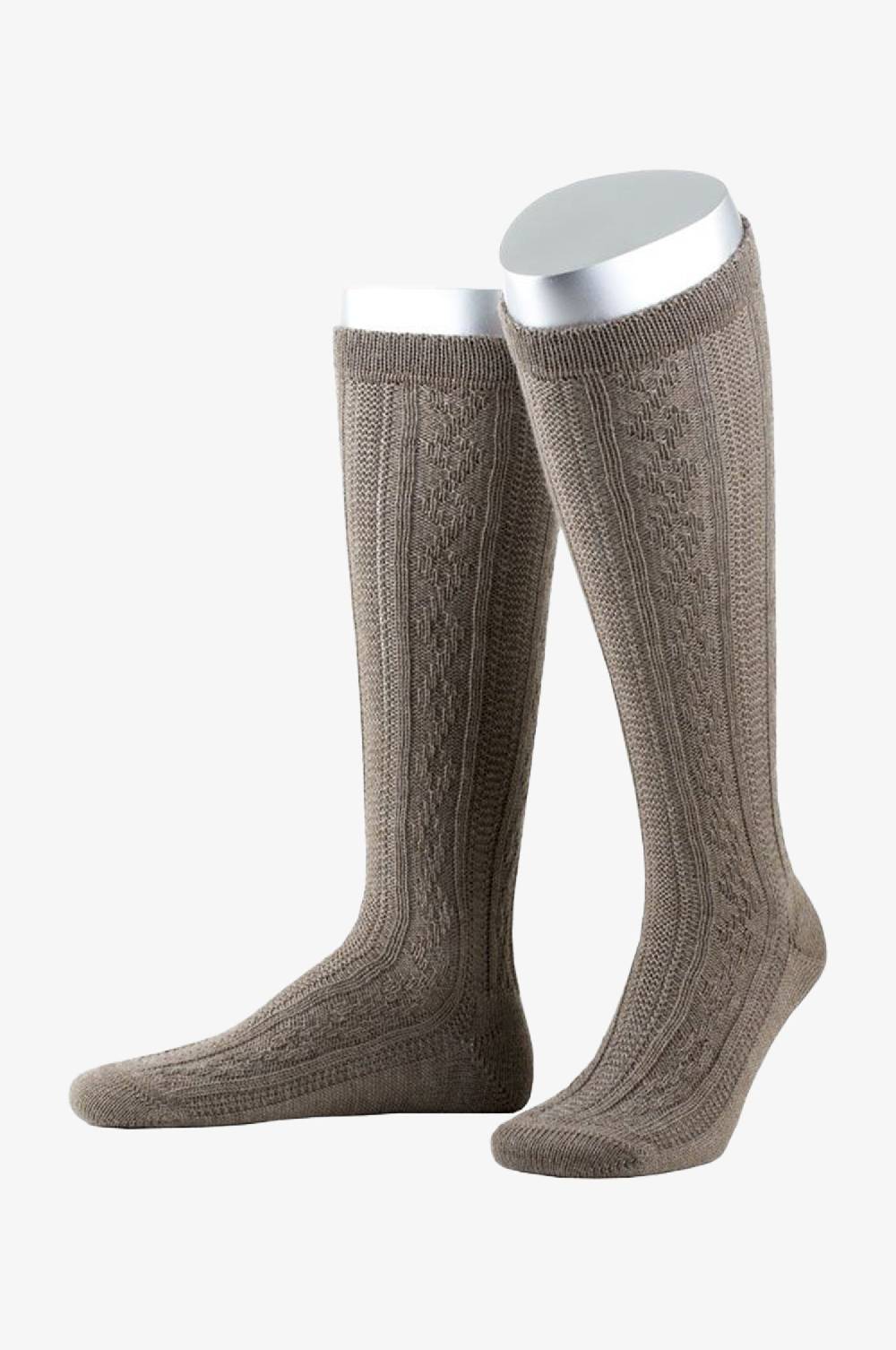 Kinga Mathe Herren Kniestrümpfe in Taupe