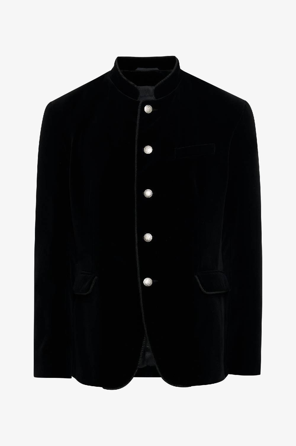 Kinga Mathe Herren Samtjanker Jack in Schwarz