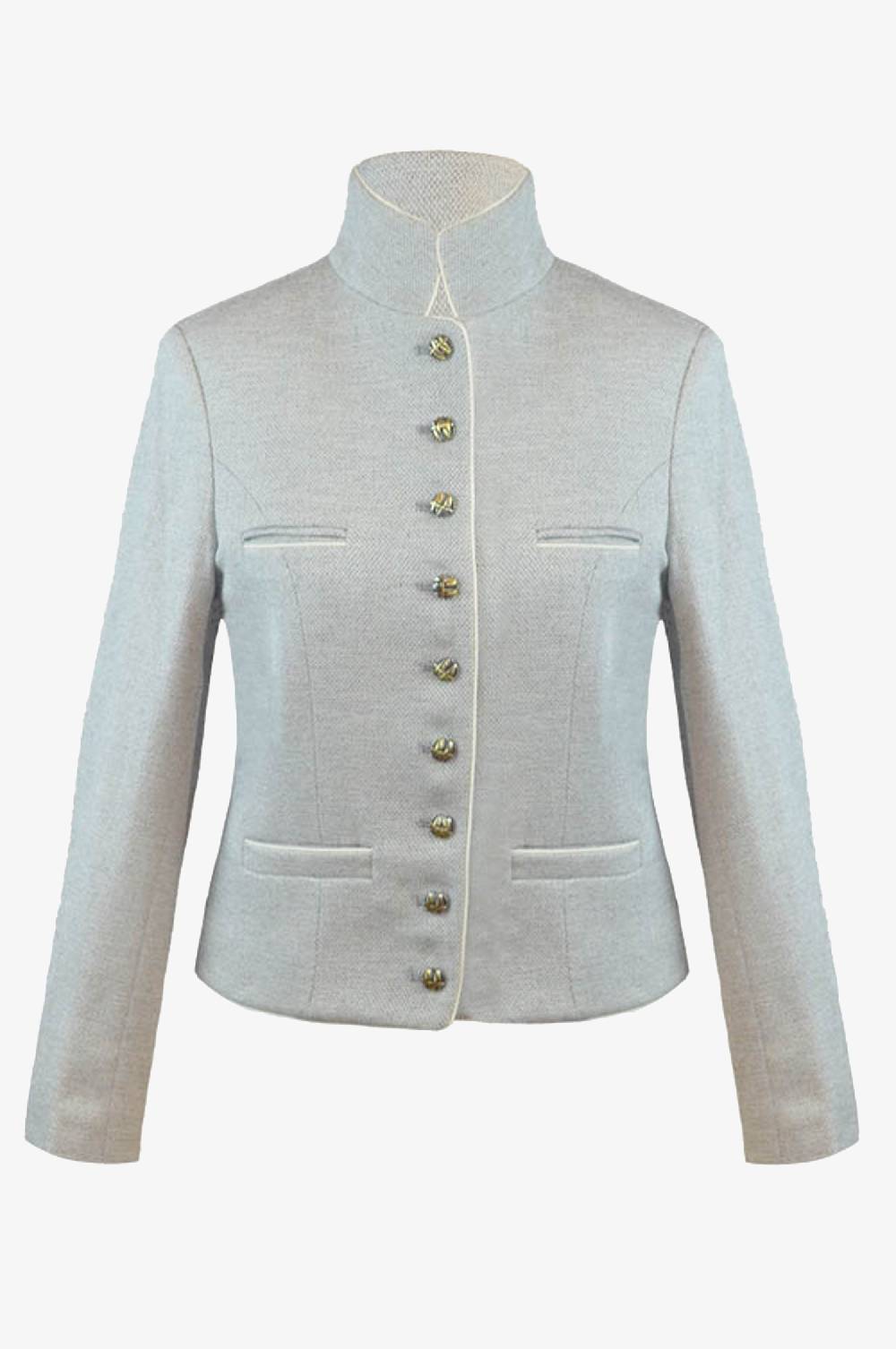 Kinga Mathe Jacke Constanze in Hellgrau