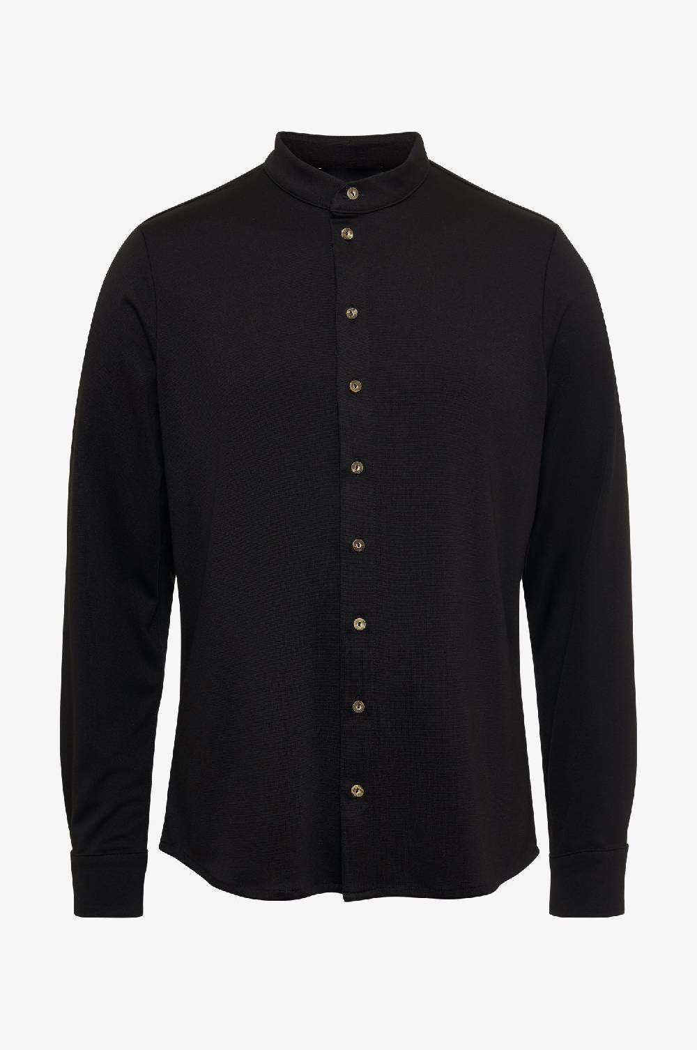 Kinga Mathe Jersey Hemd Leo in Schwarz