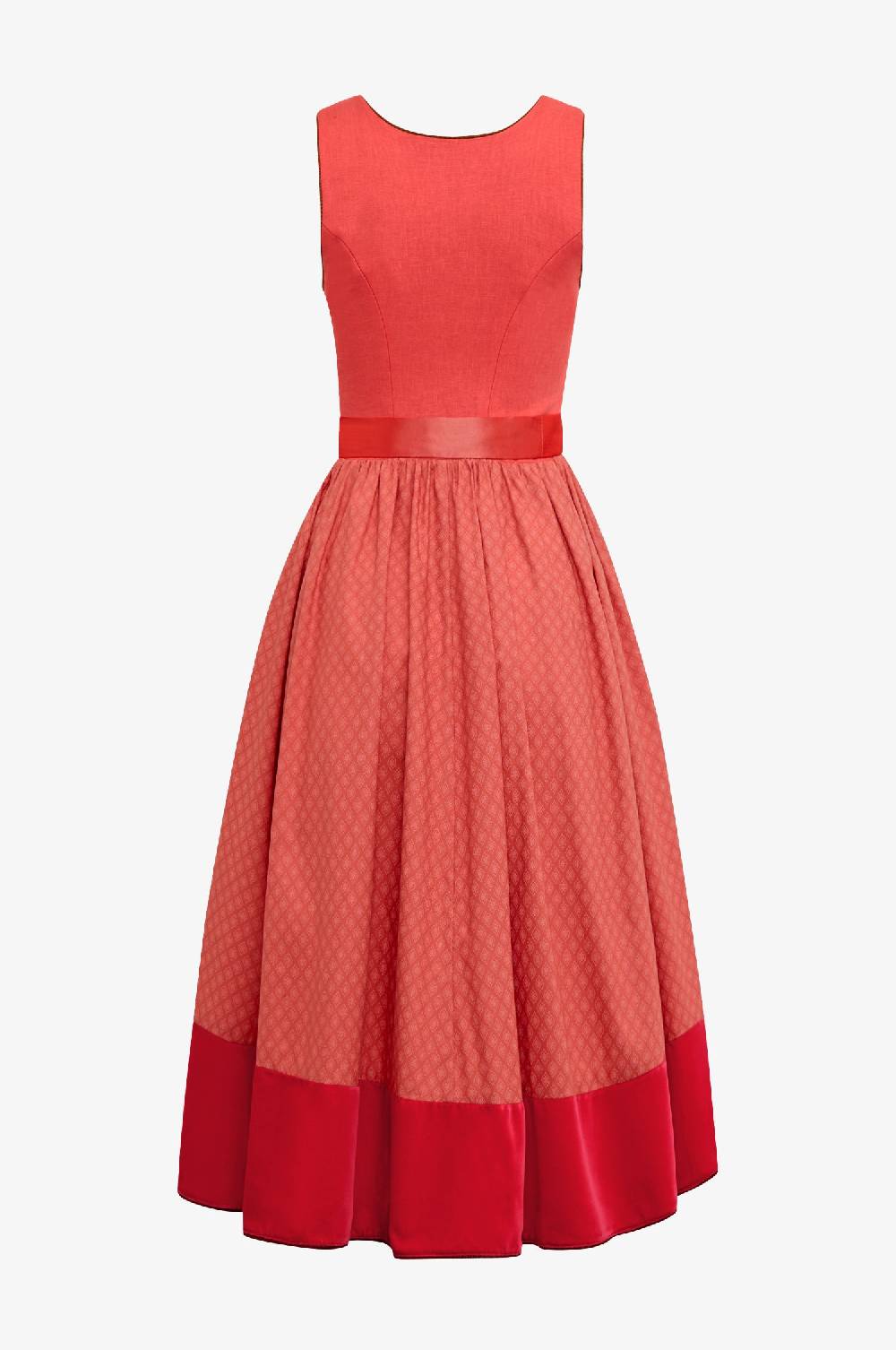 Kinga Mathe Jubiläumsdirndl In Coral