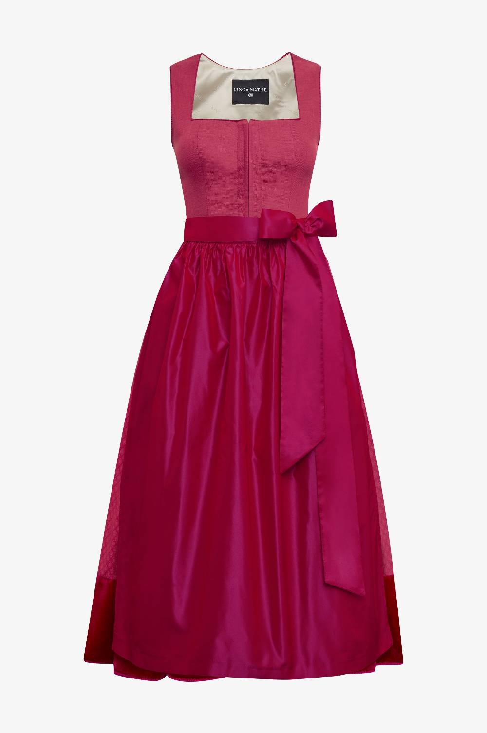 Kinga Mathe Jubiläumsdirndl in Pink