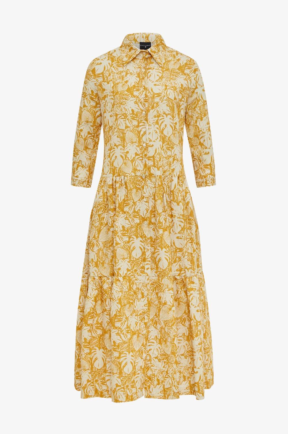 Kinga Mathe Kleid Kimi in Senf