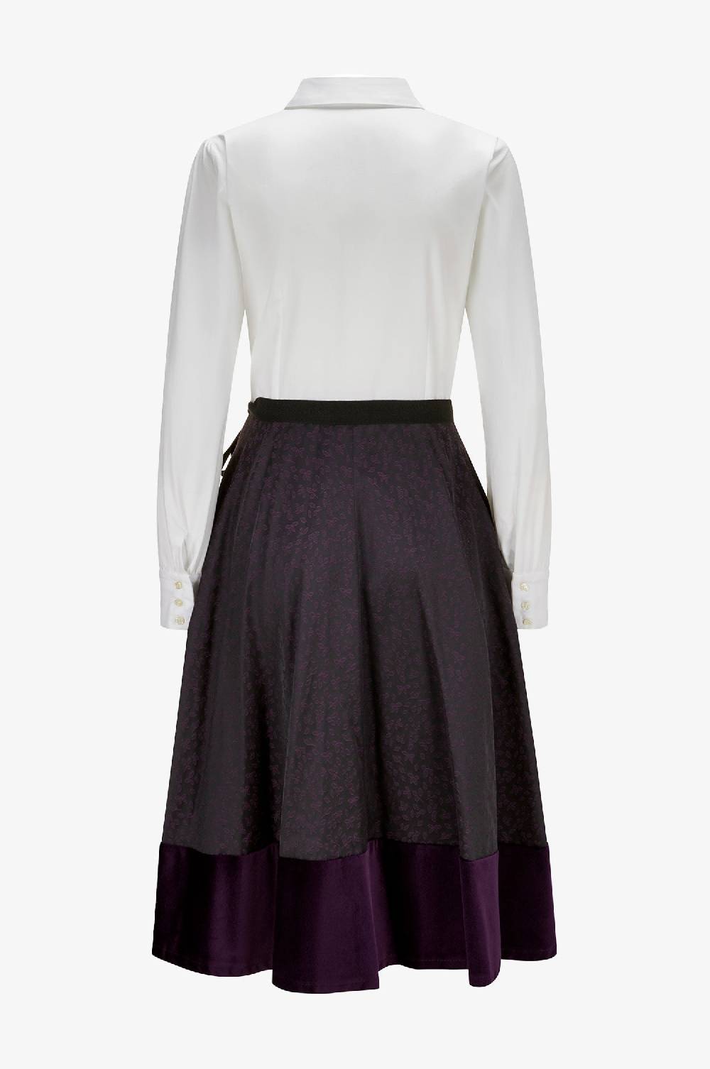 Kinga Mathe Kleid Mai In Aubergine