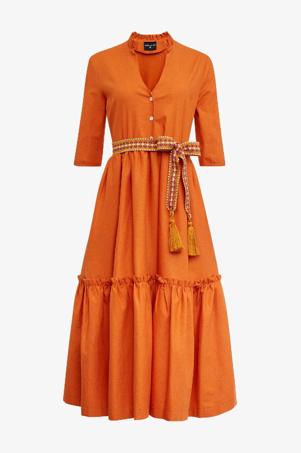 Kinga Mathe Kleid Sue in Orange