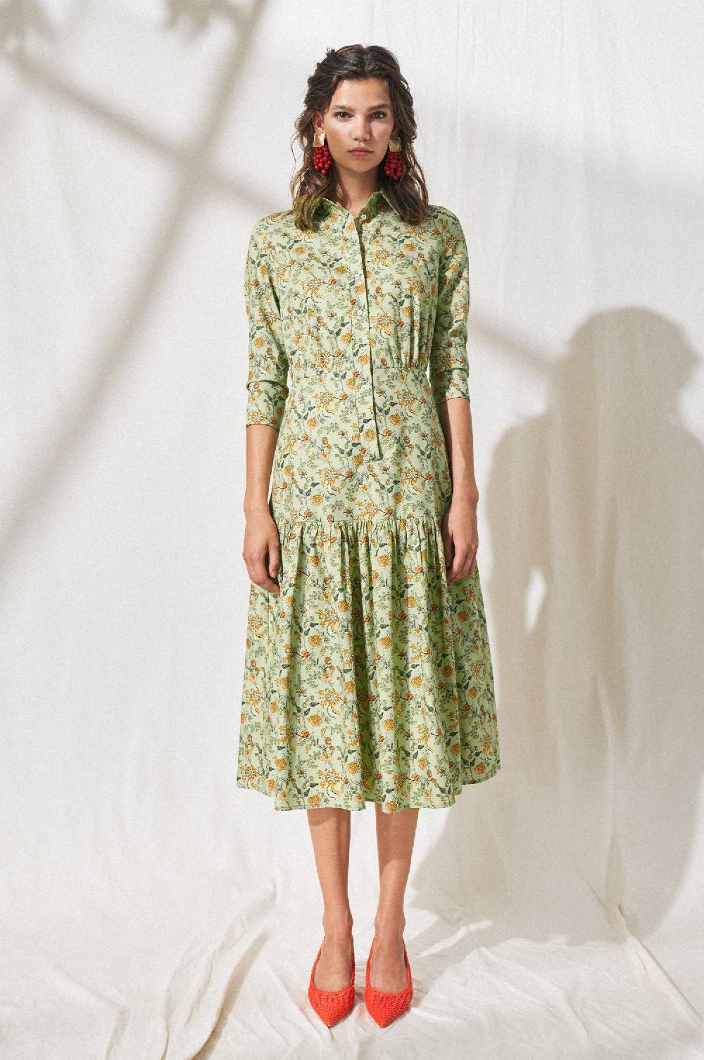 Kinga Mathe Kleid Tami in Grün