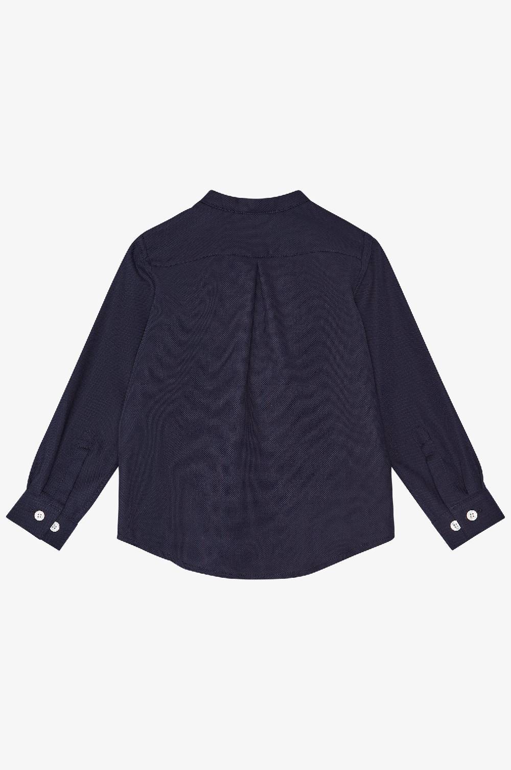 Kinga Mathe Knabenhemd Fin In Nachtblau