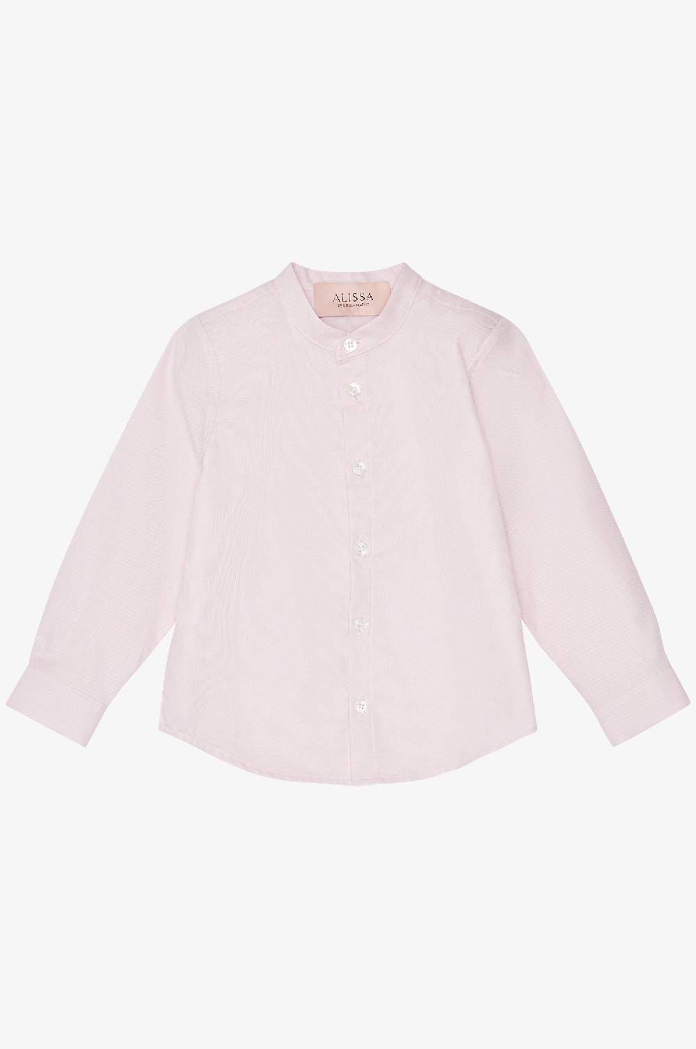 Kinga Mathe Knabenhemd Fin in rosa