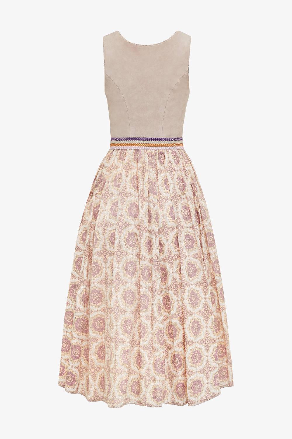 Kinga Mathe Lederdirndl Amapa In Mauve