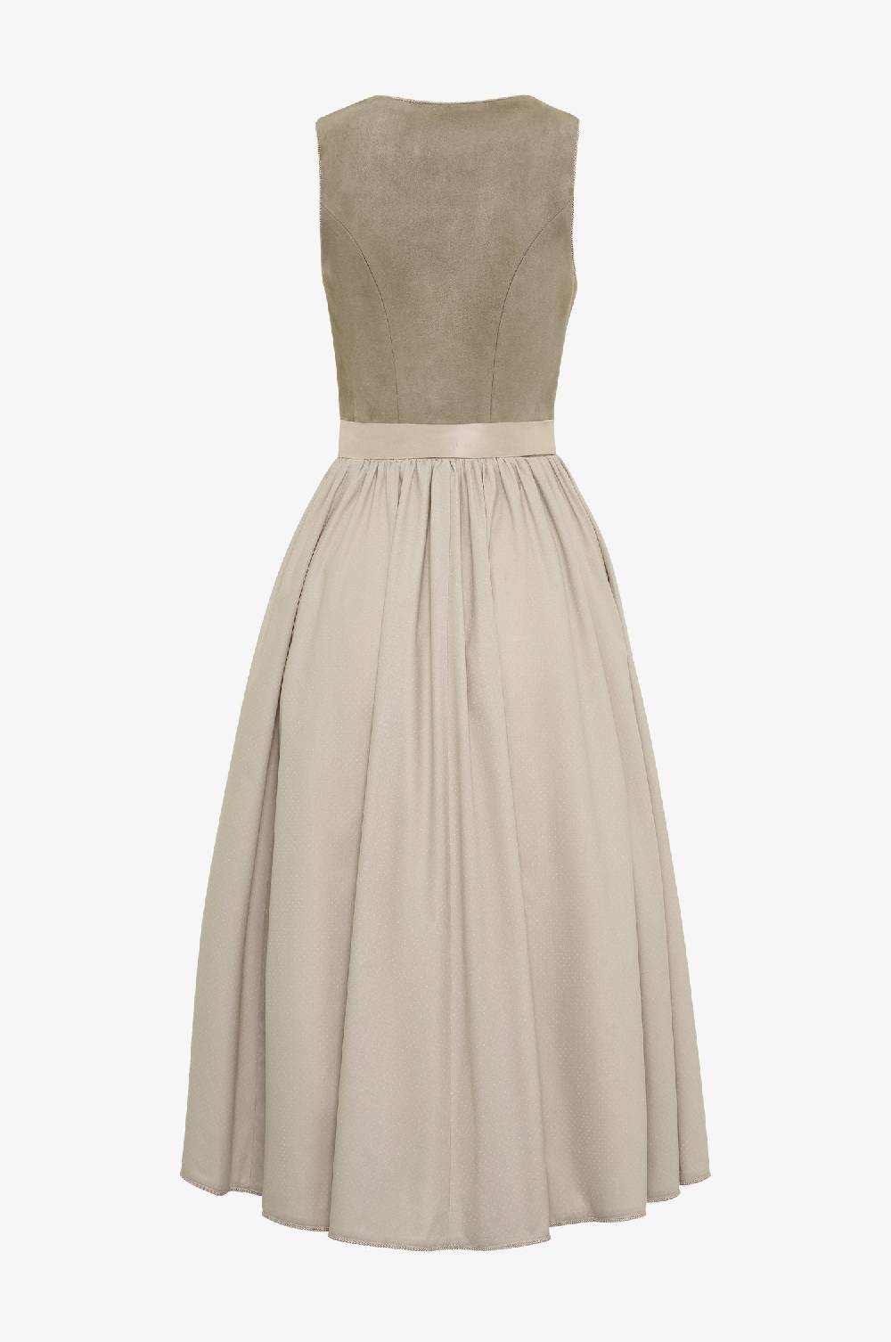 Kinga Mathe Lederdirndl Forst In Taupe