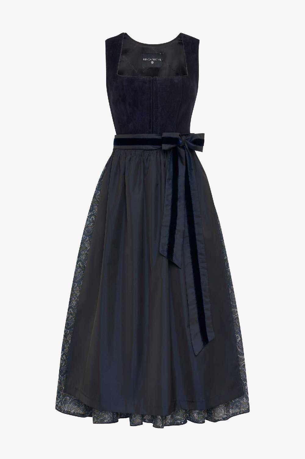 Kinga Mathe Lederdirndl Maliano in Nachtblau