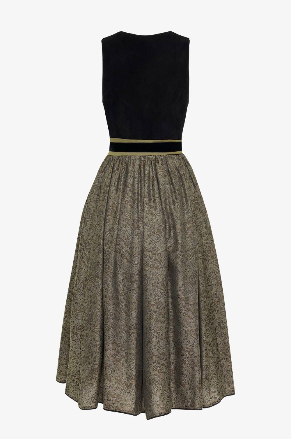 Kinga Mathe Lederdirndl Maliano In Schwarz