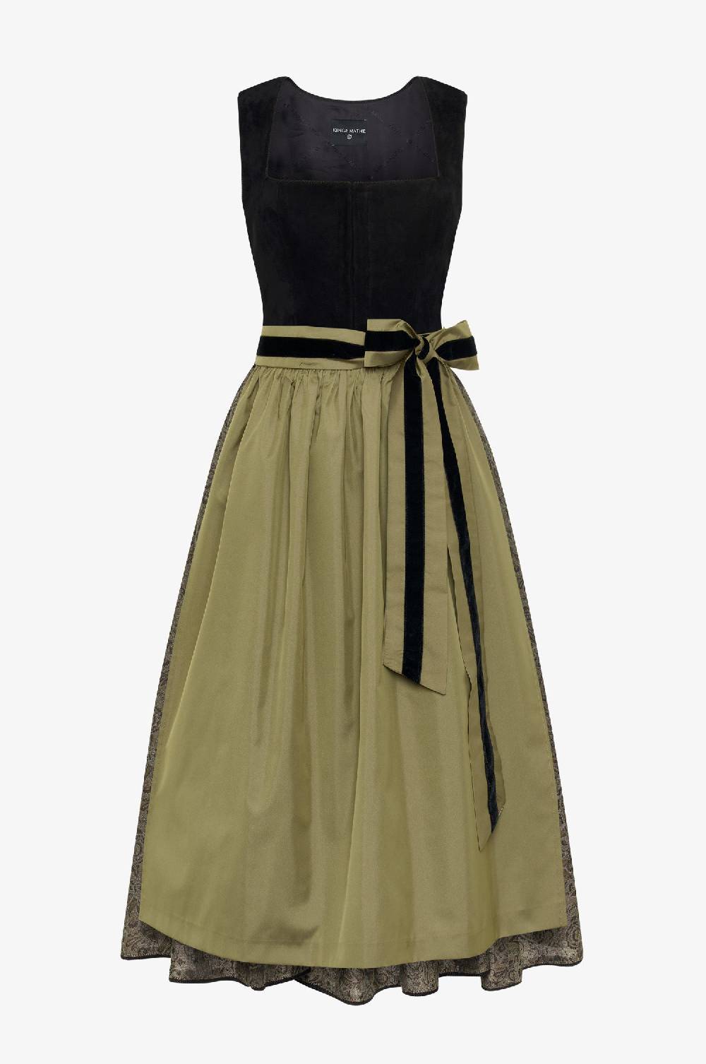 Kinga Mathe Lederdirndl Maliano in Schwarz