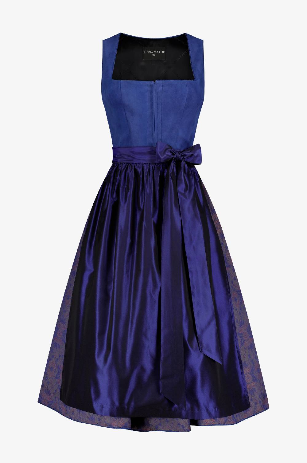 Kinga Mathe Lederdirndl Panama in Blau