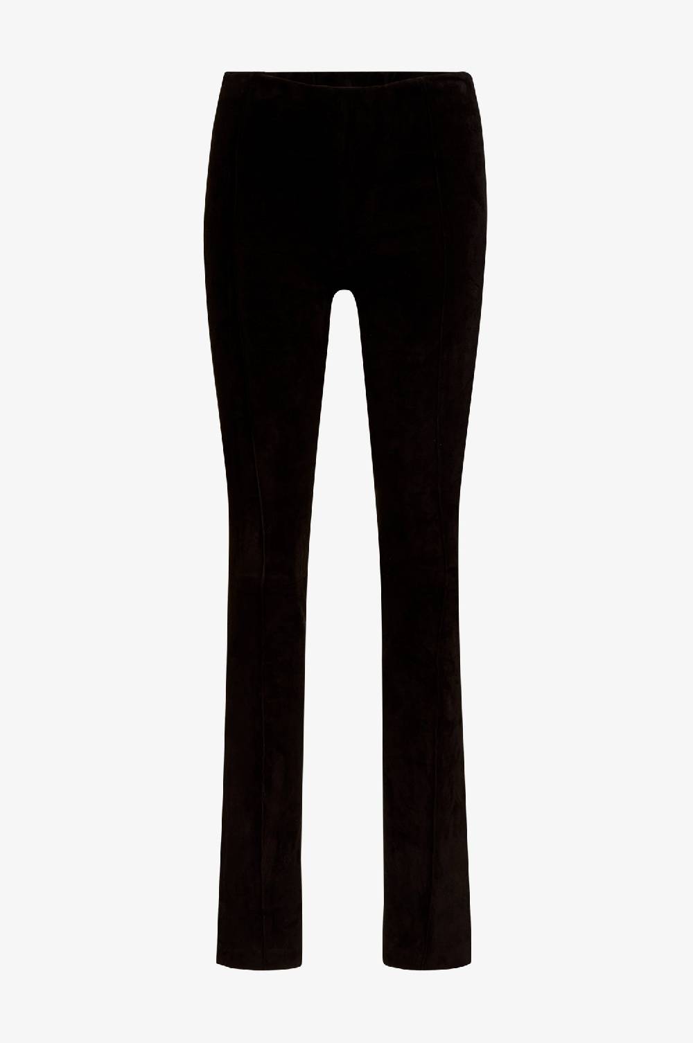 Kinga Mathe Lederhose Anouk in Schwarz