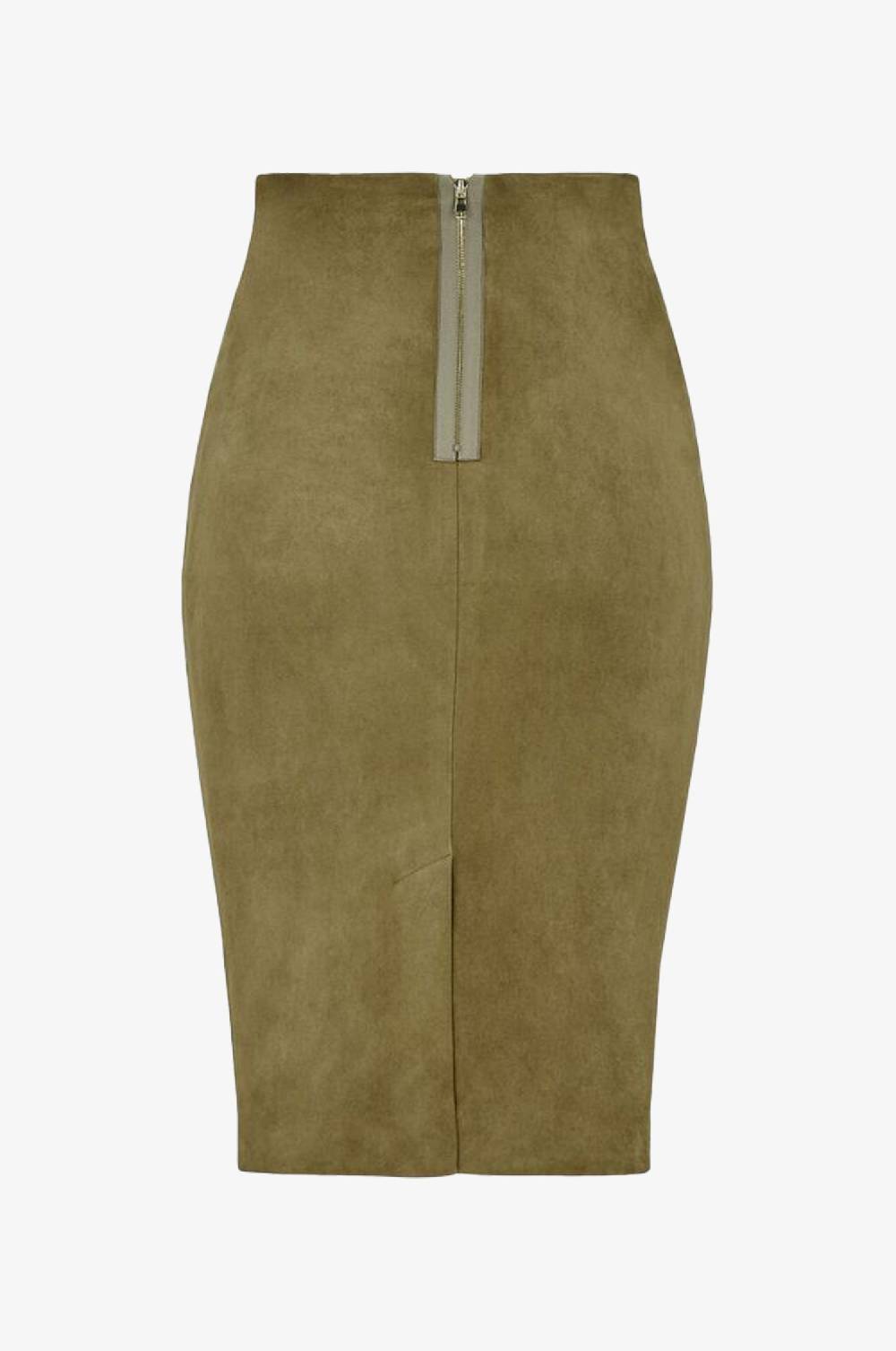 Kinga Mathe Lederrock Deborah In Khaki