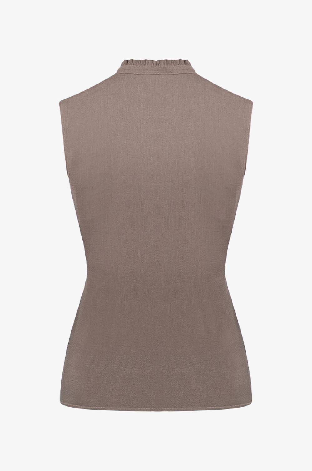 Kinga Mathe Leinenbluse Hanna In Taupe