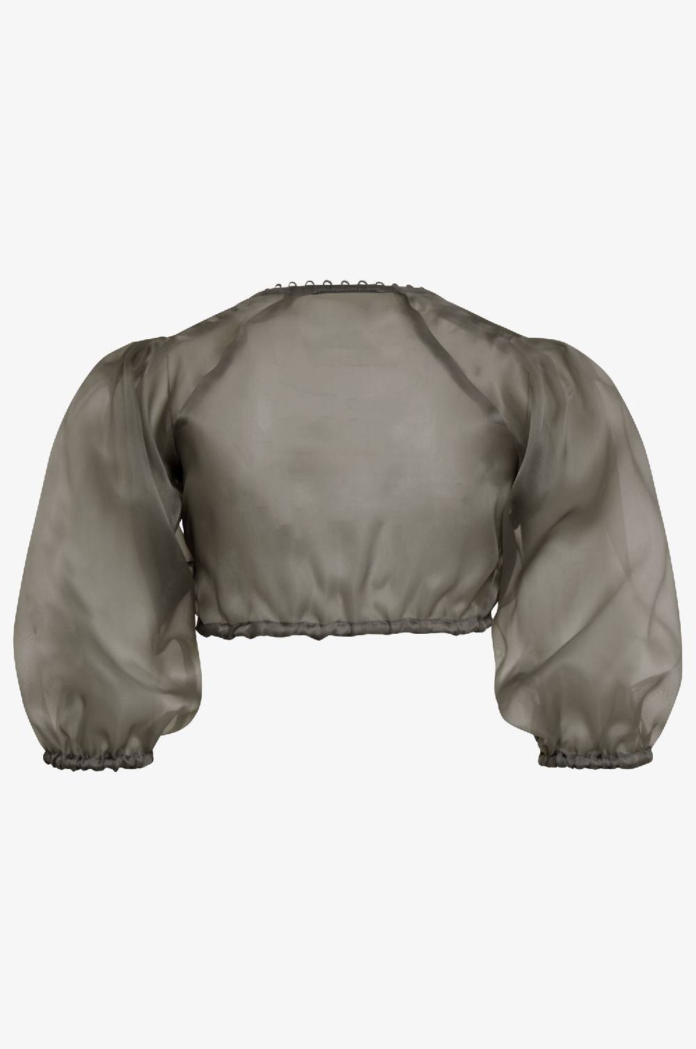 Kinga Mathe Organzabluse Kaira In Anthrazit