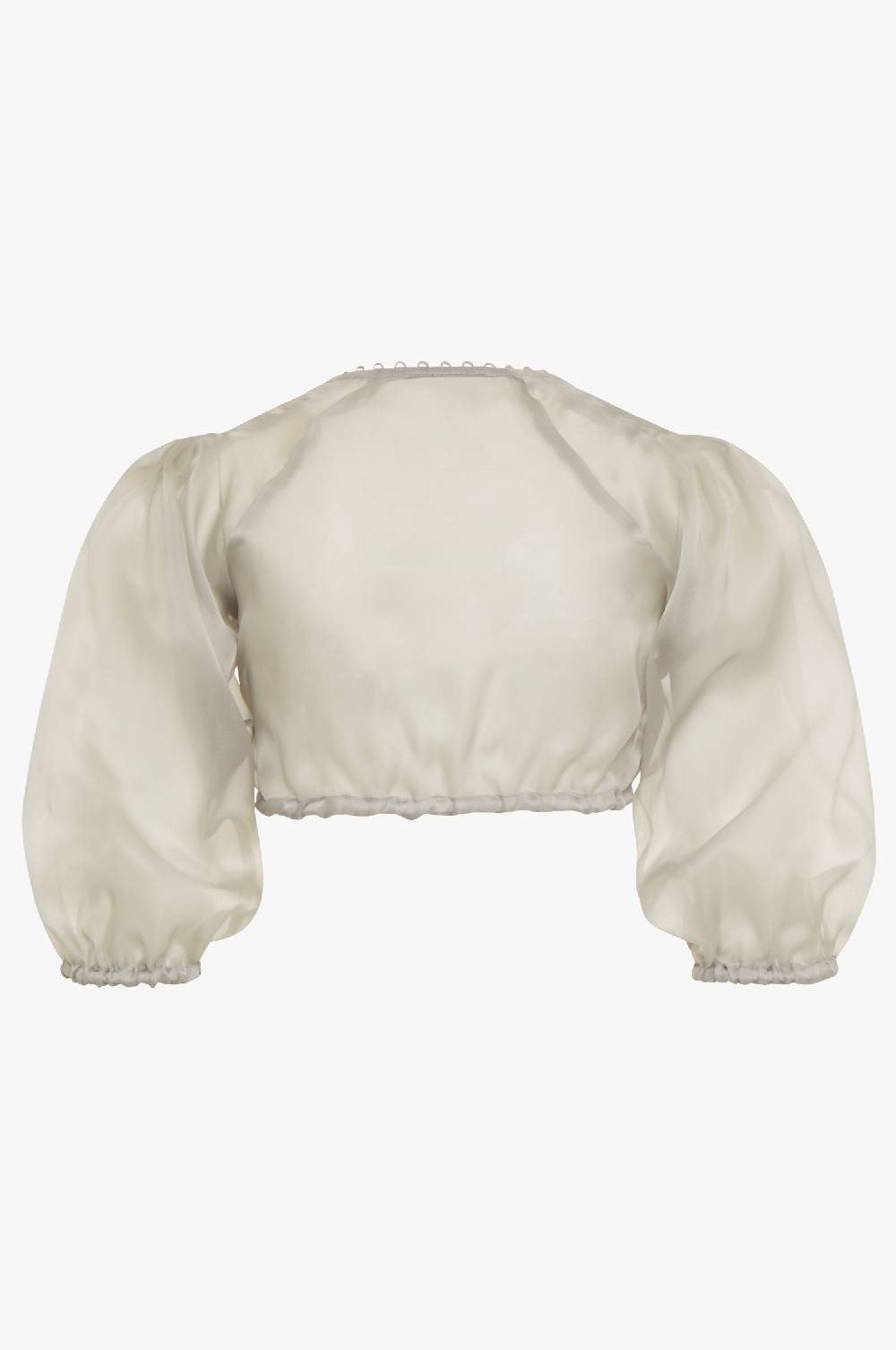 Kinga Mathe Organzabluse Kaira In Grau