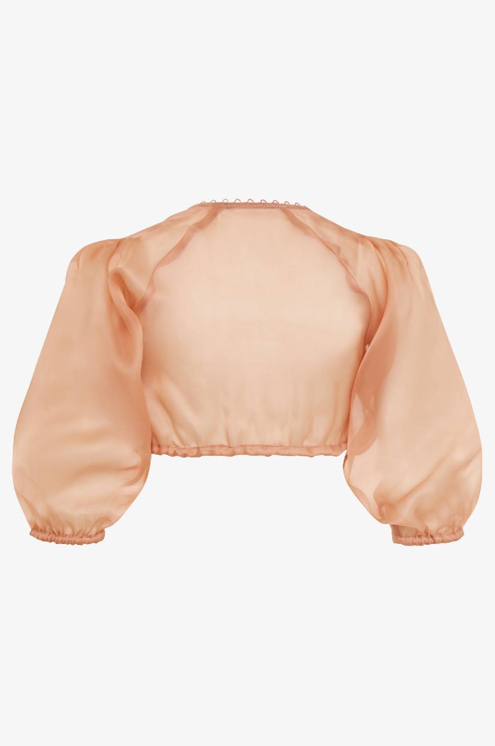 Kinga Mathe Organzabluse Kaira In Puder