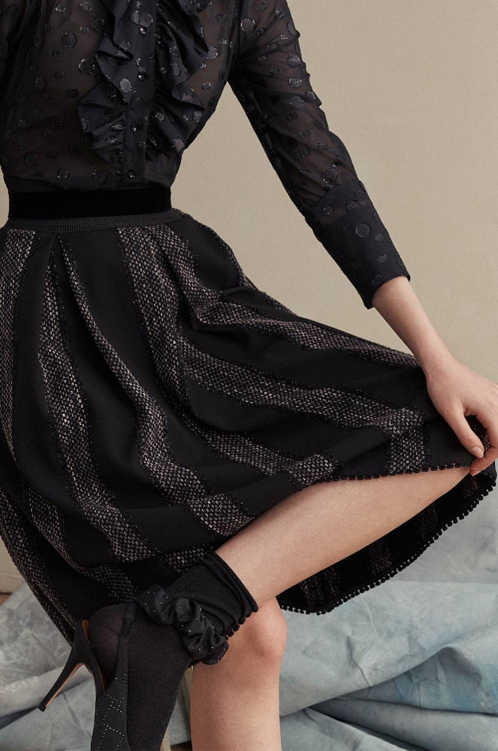 Kinga Mathe Rock Sabia In Schwarz