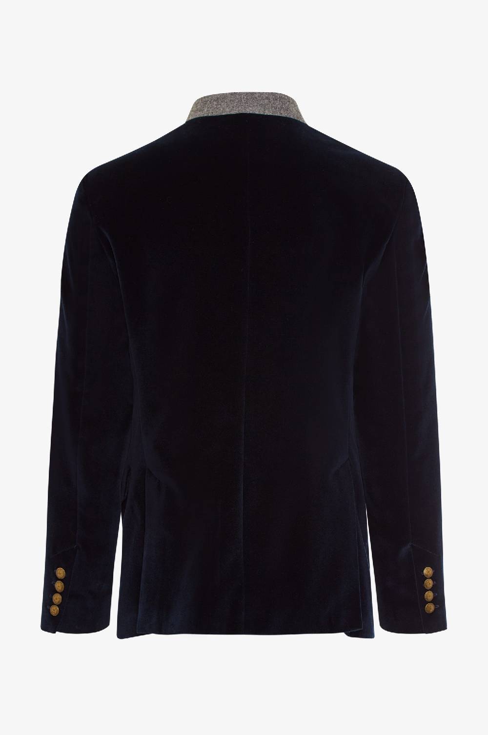 Kinga Mathe Samt Janker Maxim In Nachtblau