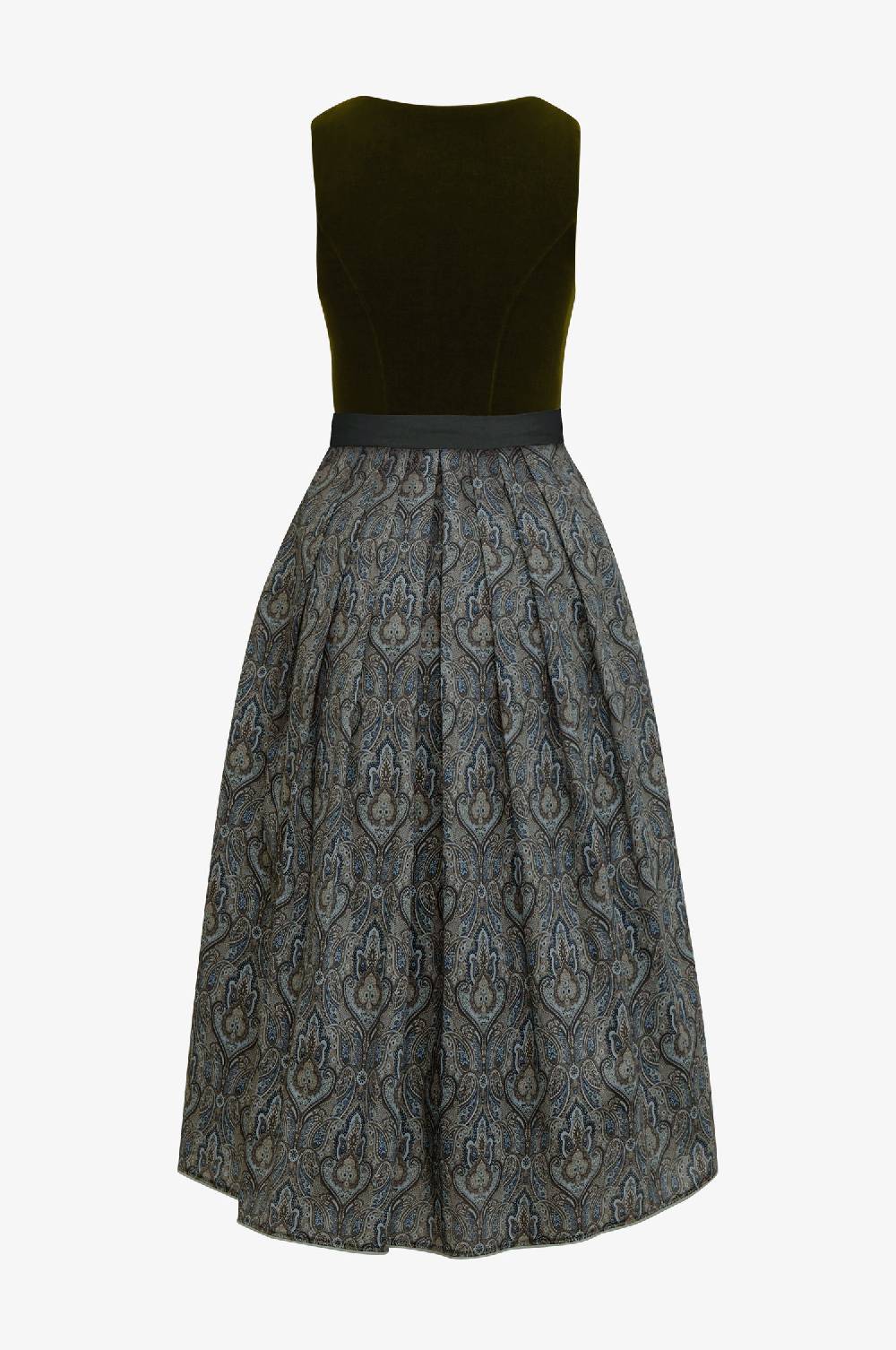 Kinga Mathe Samtdirndl Olivia In Olive