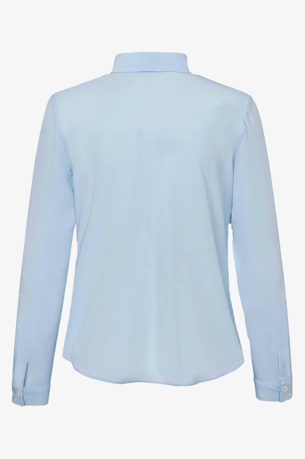 Kinga Mathe Seidenbluse Anette In Stahlblau