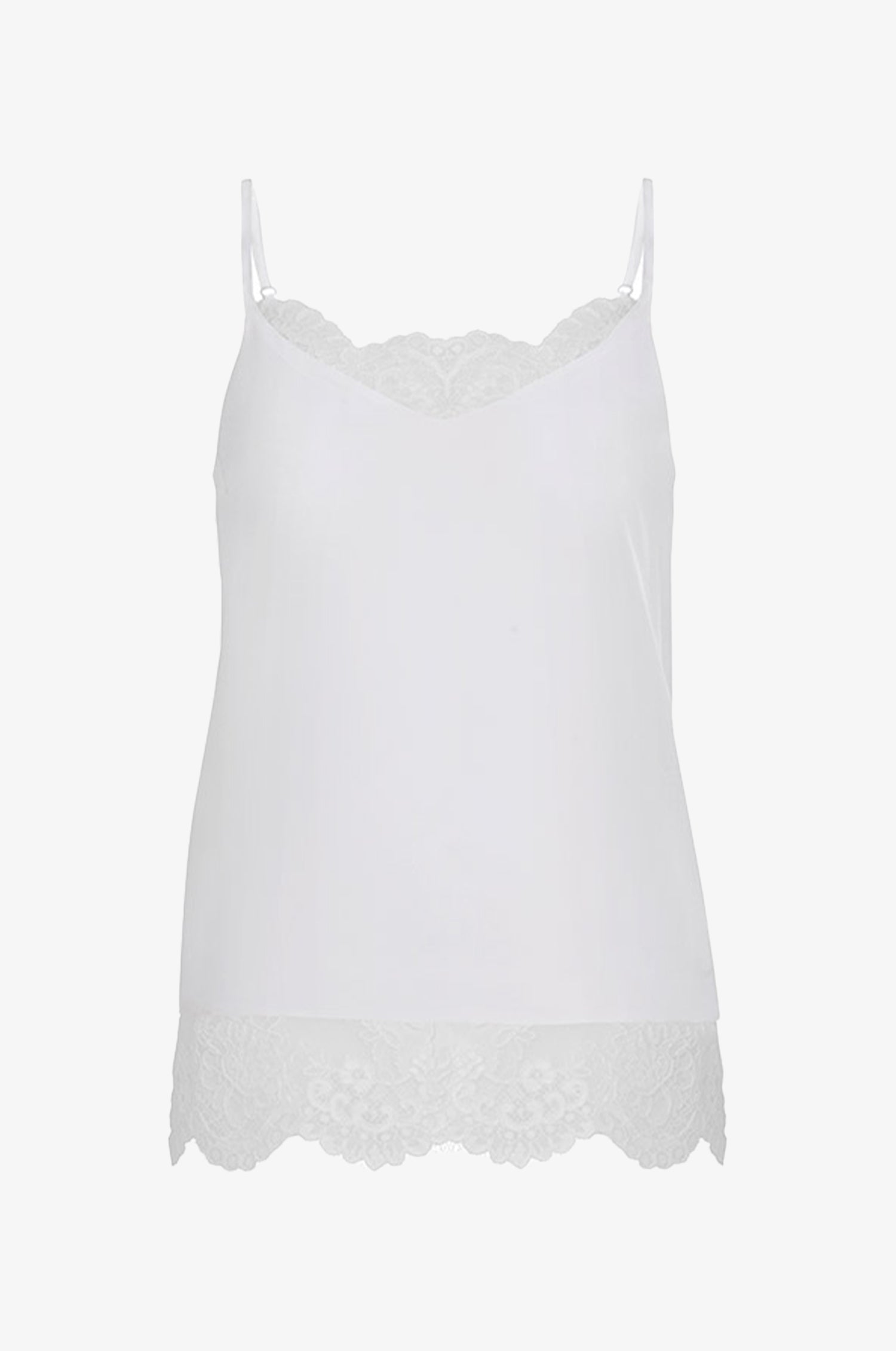 Kinga Mathe Seidentop Carry in Weiß