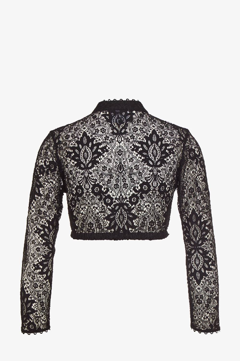 Kinga Mathe Spitzenbluse Evelyn In Schwarz